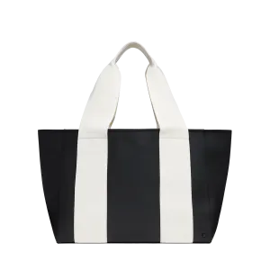Wellington Cabana Tote - Black/Ivory