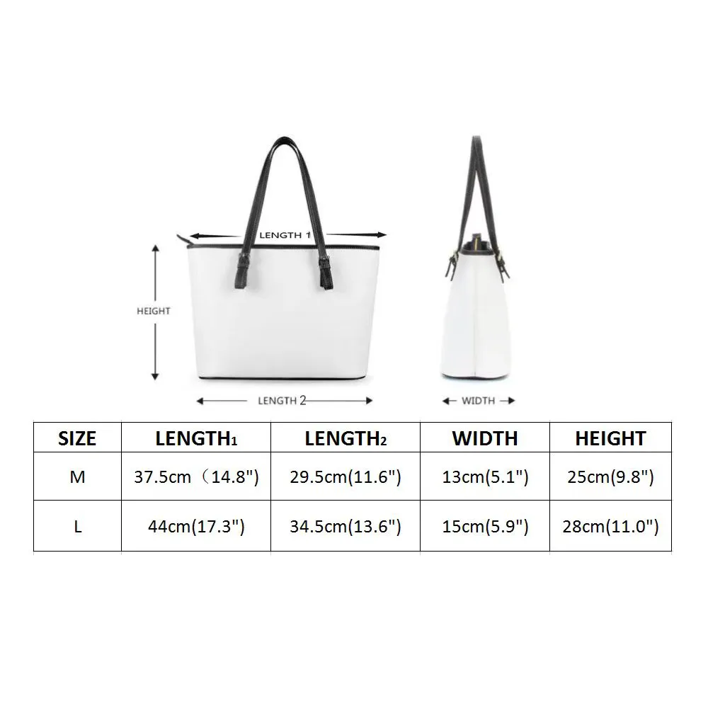 Women's Tote Bag | PU 313 barn landscape print