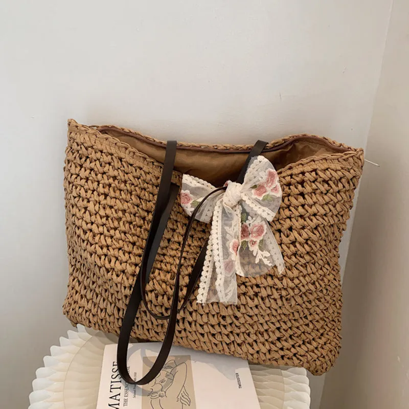 Woven Beach Tote