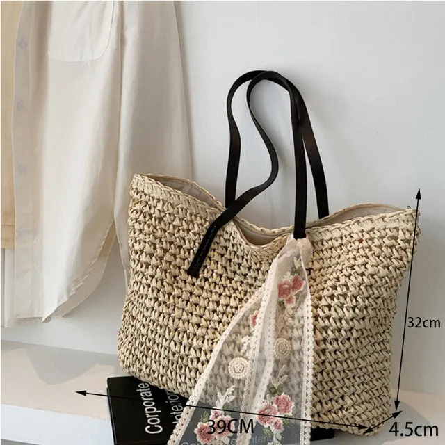 Woven Beach Tote
